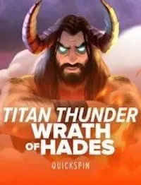 titan thunder wrath of hades slot logo