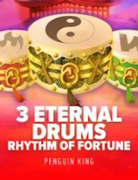 3 eternal drums rhythm of fortune game logo